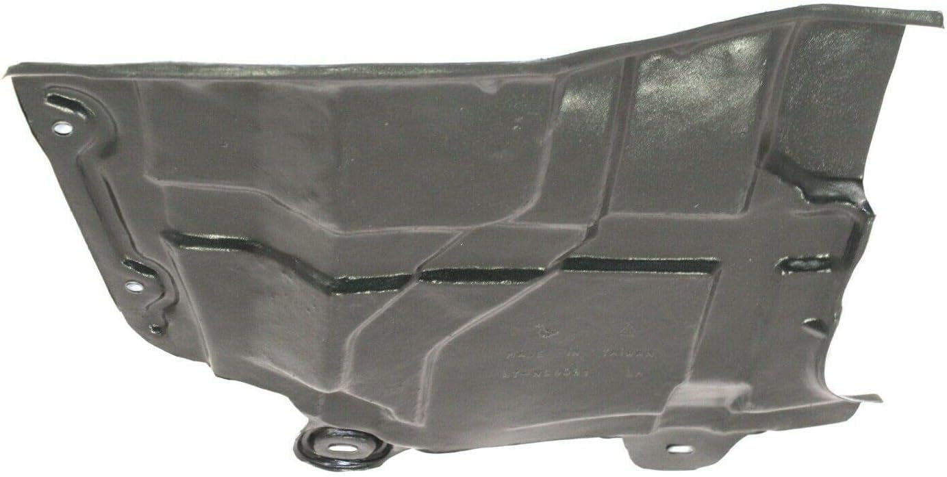 Front Engine Splash Shield Under Cover Left Driver Side Direct Replacement Compatible with 2002-2006 Nissan Altima / 2004-2008 Maxima NI1228118 648393Z800