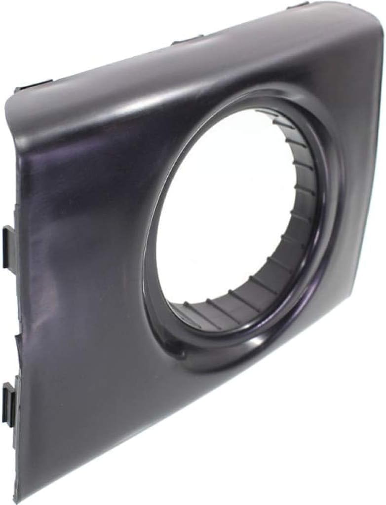 Front Fog Light Molding Primed Left Driver Side Direct Replacement Compatible With 2005-2009 Hyundai Tucson HY2598100 865572E000