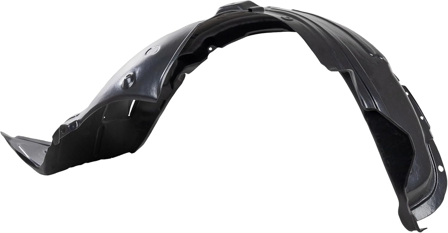 Front Fender Liner Right Passenger Side Direct Replacement Compatible With 2013-2016 Hyundai Genesis Coupe HY1249144 868122M500