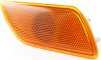 Front Marker Lamp Assembly Left Driver Side Direct Replacement Compatible With 2000-2005 Ford Focus FO2550134 2S4Z15A201AA