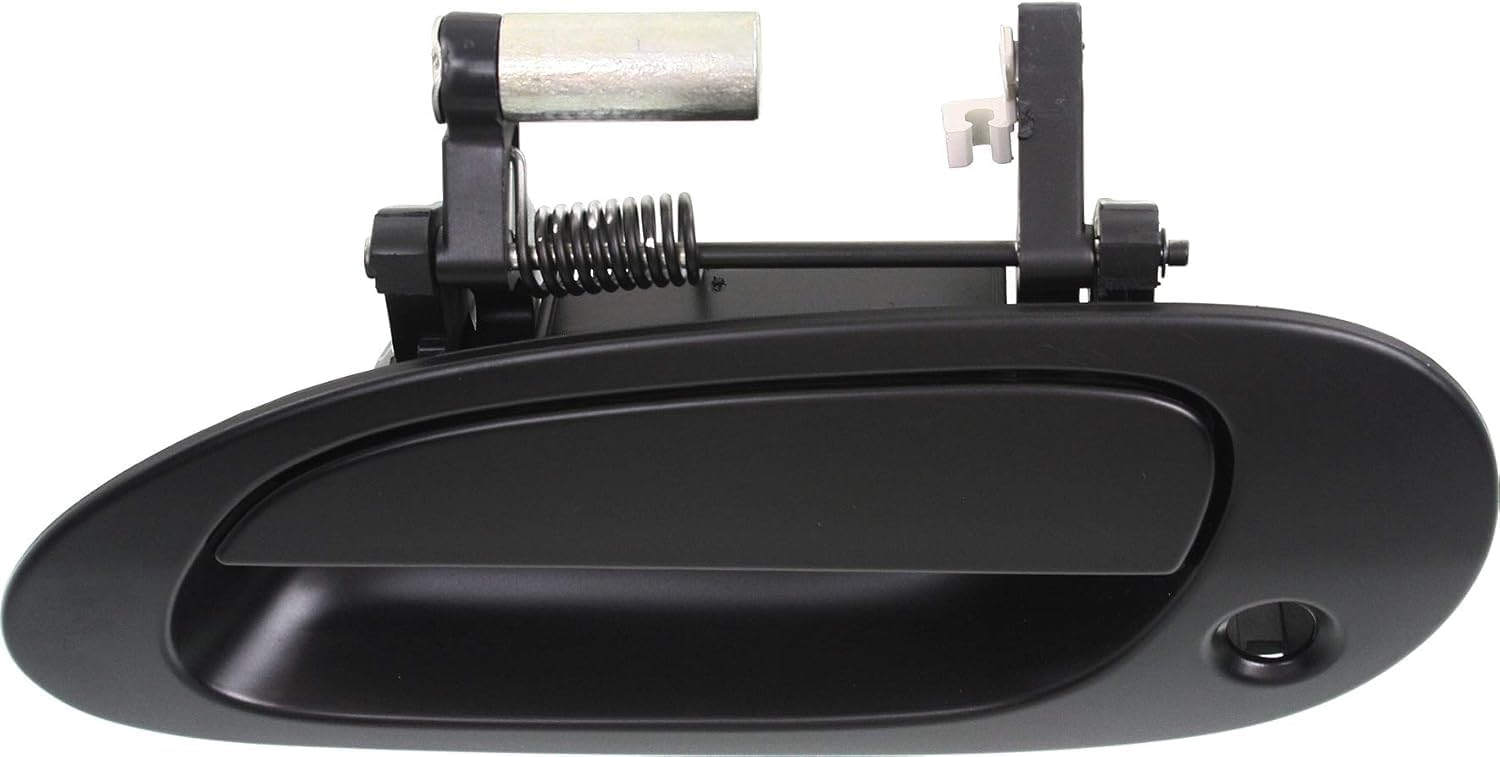 Set of 2 Front Exterior Door Handle Primed with Keyhole Plastic Left Driver Side Direct Replacement Compatible with 1999-2003 Acura TL / 2002-2006 RSX AC1310100 72180S6M003ZB