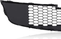 Front Bumper Grille Chrome Shell/Painted Black Insert Direct Replacement Compatible With 2011-2014 Chevrolet Cruze GM1200624 95225615