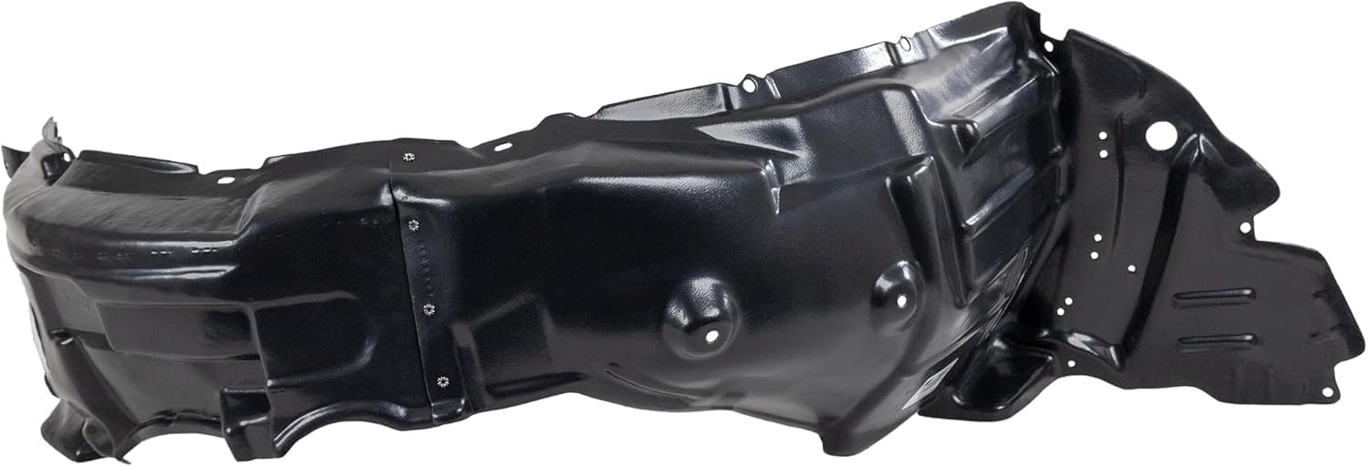 Front Fender Liner Left Driver Side Direct Replacement Compatible With 2010-2015 Lexus IS250 / IS350 LX1248109 5380653050