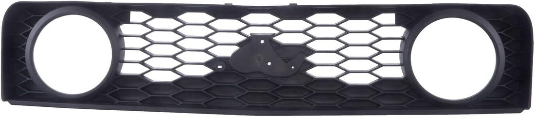 Front Grille Textured Black Shell & Honeycomb Insert Direct Replacement Compatible With 2005-2009 Ford Mustang FO1200422 6R3Z8200BA