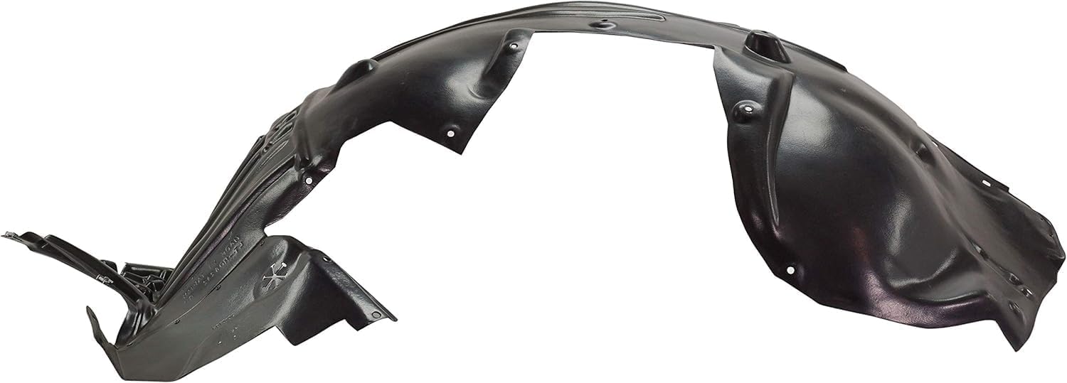 Front Fender Liner Right Passenger Side Direct Replacement Compatible with 2016-2022 Honda Pilot / 2017-2020 Honda Ridgeline HO1249162 74101TG7A01