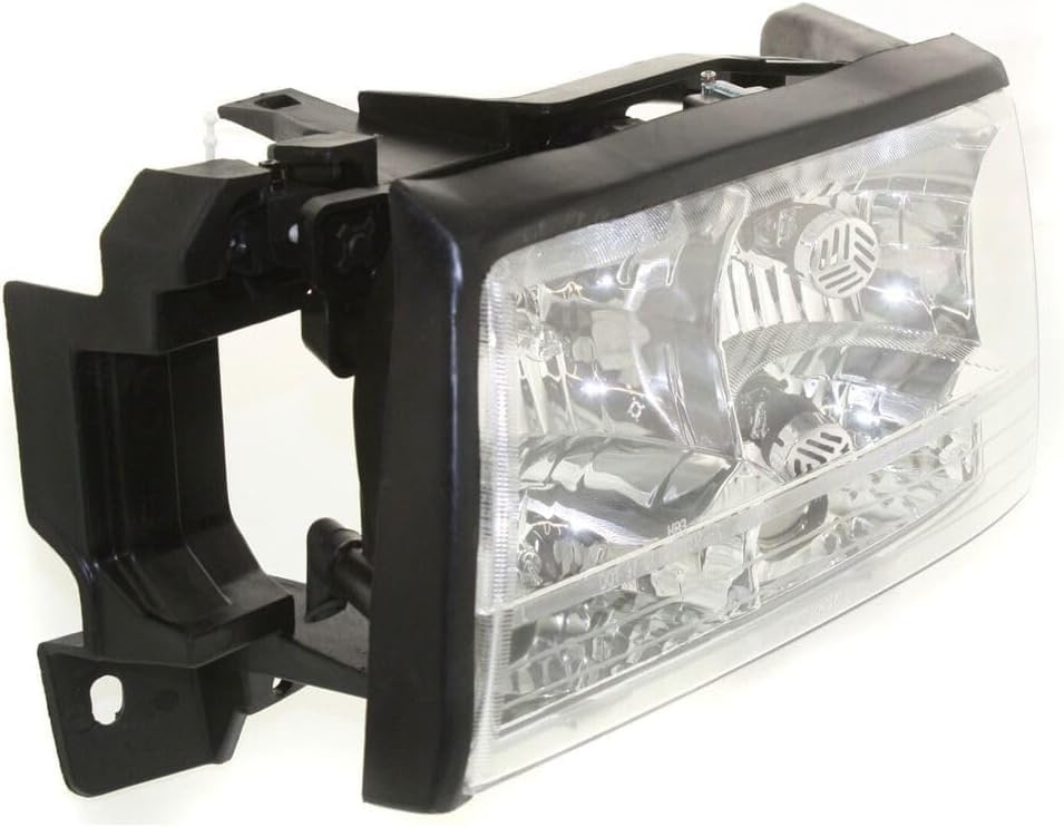 Set Of 2 Front Headlight Assembly Right Passenger & Left Driver Side Direct Replacement Compatible With 1997-1999 Cadillac DeVille GM2502165 GM2503165 16526199 16526200