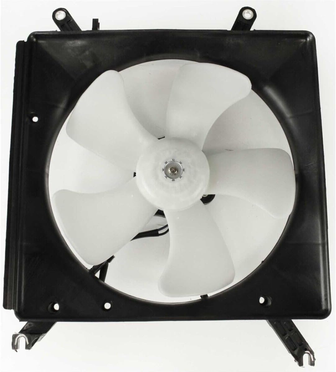 Front Radiator Fan Shroud Assembly Direct Replacement Compatible with 1990-1993 Honda Accord HO3115105 19015PT1003