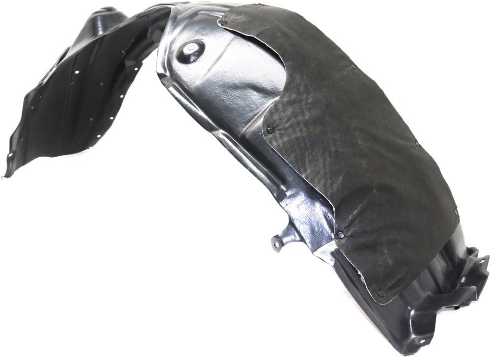Front Fender Liner Left Driver Side Direct Replacement Compatible With 2013-2018 Lexus ES300h / ES350 LX1248119 5387633200 5387606270