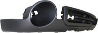 Front Lower Valance Air Deflector With Fog Light Holes + Extension Textured Direct Replacement Compatible With GMC Sierra 1500 2007-2013 GM1015100 GM1092211 15131299 15917769