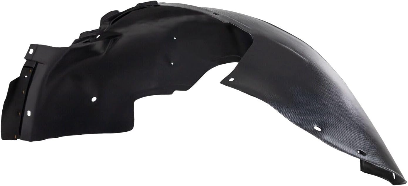 Front Fender Liner Left Driver Side Direct Replacement Compatible With 2001-2006 Chevrolet Silverado/GMC Sierra 2500HD 3500HD GM1248165 15132711