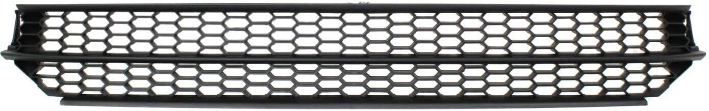 Front Bumper Center Lower Grille Textured Gray Direct Replacement Compatible With 2012-2015 Volkswagen Passat VW1036126 5618536779B9