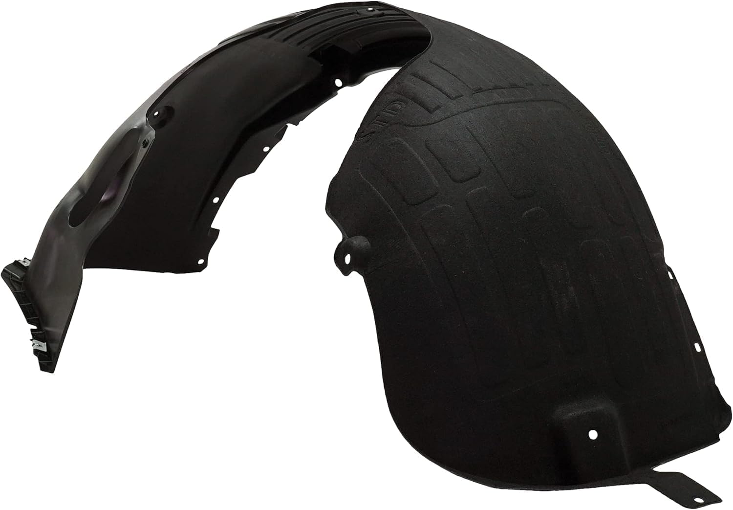 Front Fender Liner Right Passenger Side Direct Replacement Compatible With 2018-2019 Hyundai Sonata HY1249179 86812C2500