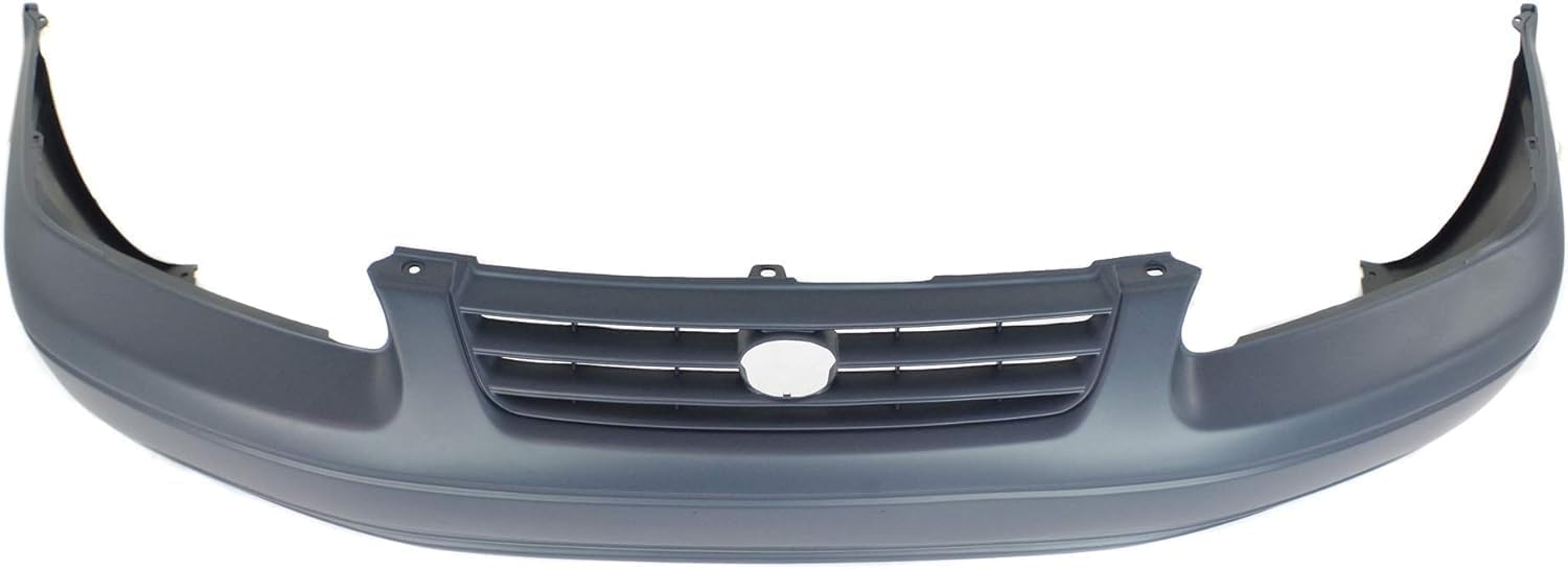 Front Bumper Cover Primed Direct Replacement Compatible With 1997-1999 Toyota Camry TO1000187 52119AA901