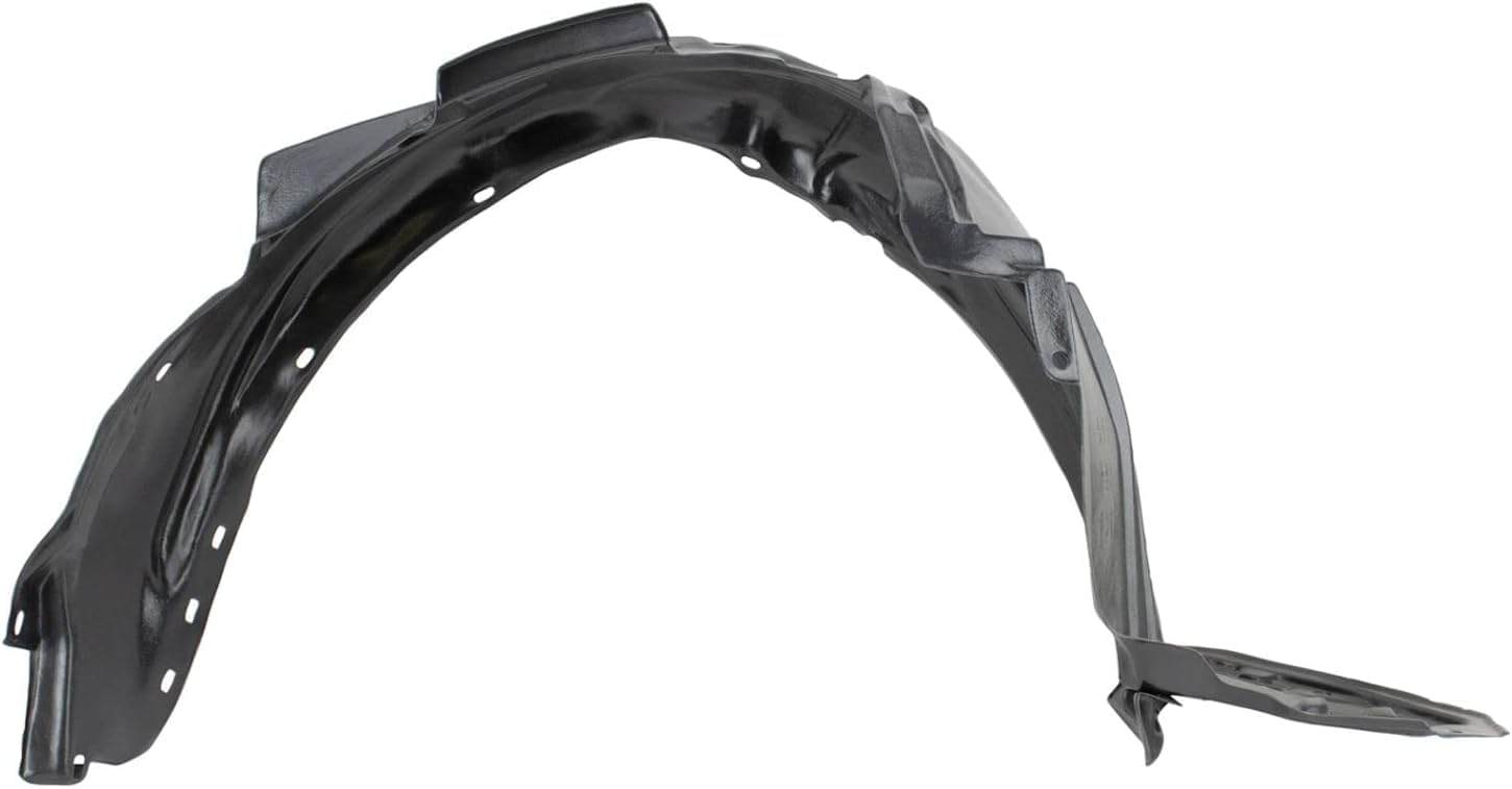Front Fender Liner Left Driver Side Direct Replacement Compatible With 2006-2011 Honda Civic HO1248130 HO1250106 74151SVBA00 74151SVAA00