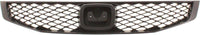 Front Bumper Cover Primed + Upper Grille Textured Shell & Insert Direct Replacement Compatible With 2009-2011 Honda Civic HO1000262 HO1200199 04711SVAA80ZZ 71121SVAA50