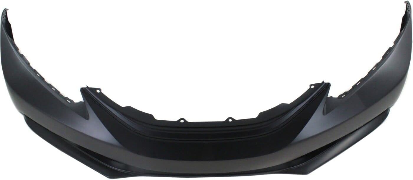 Front Bumper Cover Primed Direct Replacement Compatible With 2013-2015 Honda Civic Sedan HO1000290 04711TR3A50ZZ