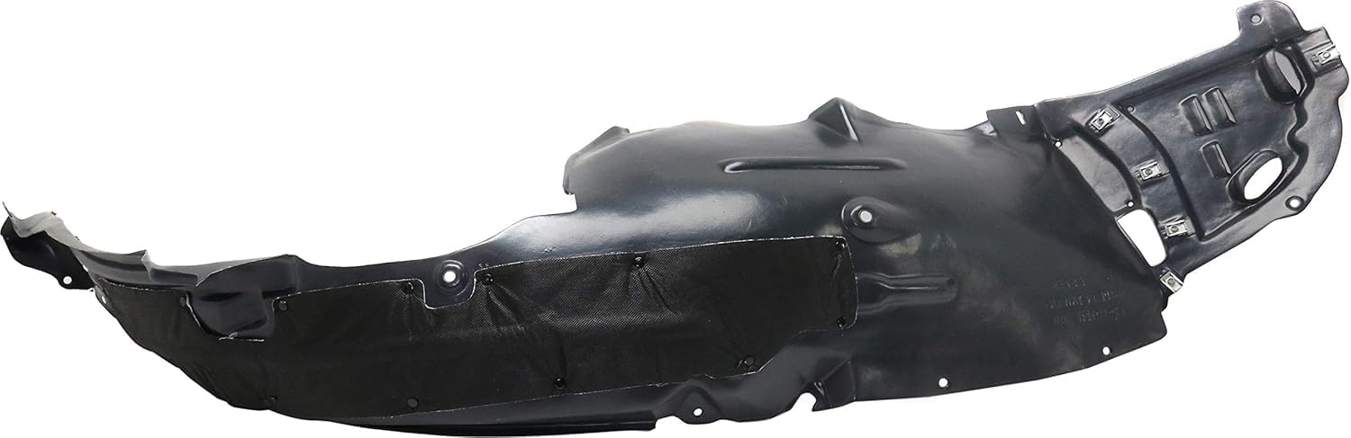 Front Fender Liner Right Passenger Side Direct Replacement Compatible with 2015-2017 Acura TLX AC1249136 74100TZ3A00-PFM