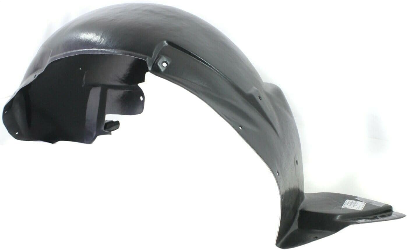 Front Fender Liner Left Driver Side Direct Replacement Compatible With 2007-2010 Saturn Sky GM1248221 GM1248220 25831931 25831932