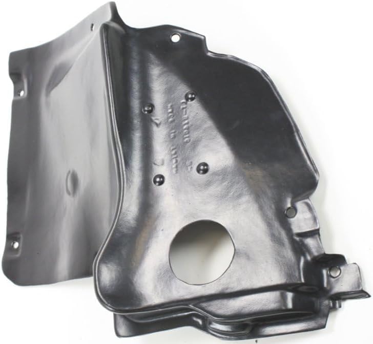 Front Lower Section Fender Liner Right Passenger Side Direct Replacement Compatible With 2001-2007 Mercedes Benz C-Class MB1249114 2038810423 2038840822