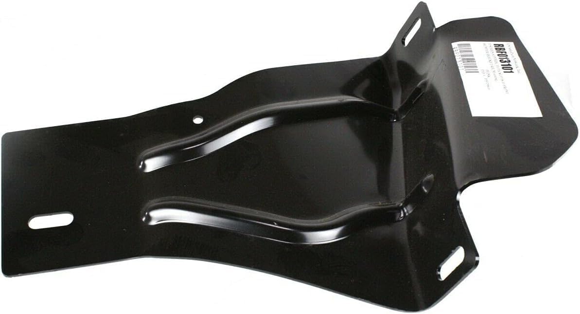 Front Bumper Primed Steel + Upper Molding + Lower Valance Spoiler Textured + Mounting Bracket Left & Right Side Direct Replacement Compatible With 2008-10 Ford F-250 F-350 Super Duty