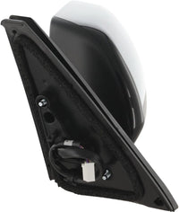 Front Power Mirror Manual Folding Heated Primed Direct Replacement Compatible With 2010-2013 Toyota 4Runner TO1320263 8794035A31-PFM