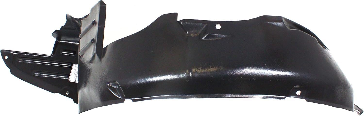 Front Fender Liner Left Driver Side Direct Replacement Compatible With 2003-2006 Hyundai Accent HY1250106 8681125500