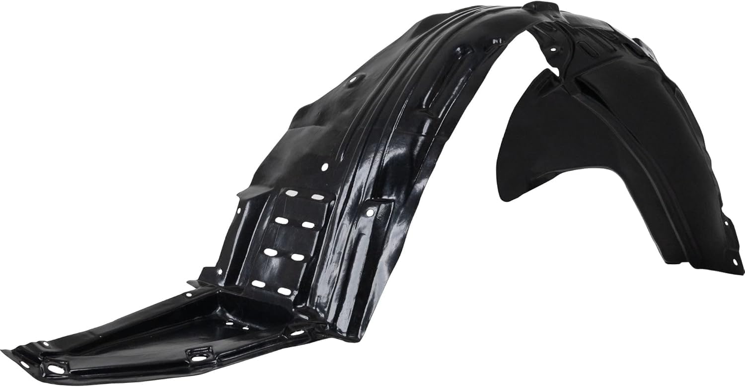 Front Fender Liner Left Driver Side Direct Replacement Compatible With 2009-2014 Nissan Maxima NI1248119 63843ZX70A