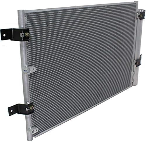 Front A/C Condenser Aluminum Core Direct Replacement Compatible With 2007-2010 Ford Edge/Lincoln MKX FO3030214 7T4Z19708B