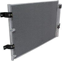 Front A/C Condenser Aluminum Core Direct Replacement Compatible With 2007-2010 Ford Edge/Lincoln MKX FO3030214 7T4Z19708B