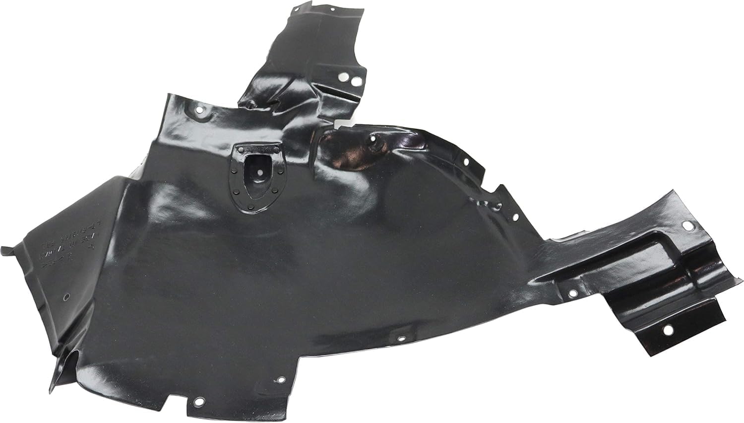 Front Fender Liner Rear Section Left Driver Side Direct Replacement Compatible With 2014-2018 BMW X5 BM1248153 51717291197