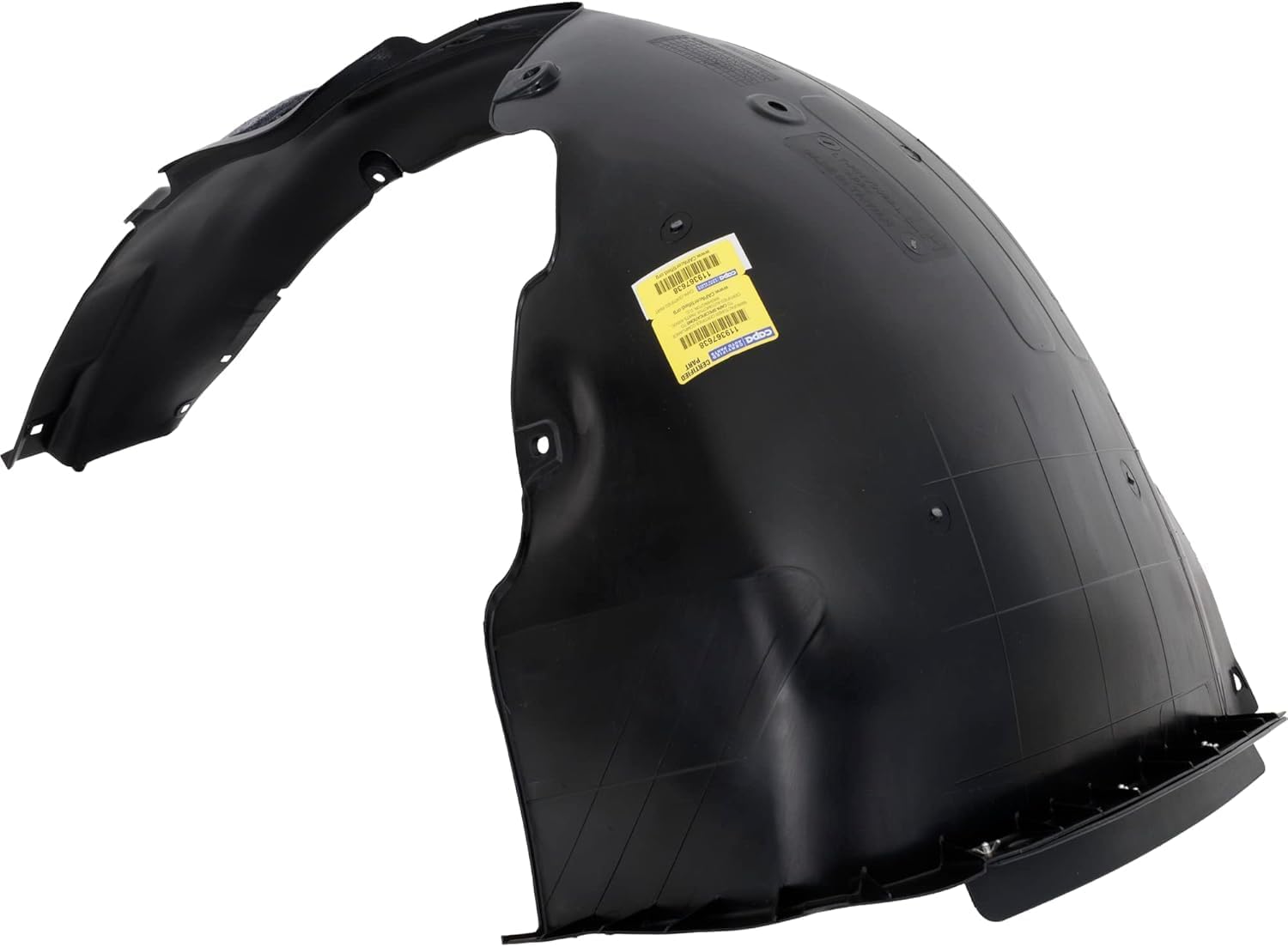 Front Fender Liner Left Driver Side Direct Replacement Compatible With 2017-2018 Hyundai Elantra HY1248161 86811F3000