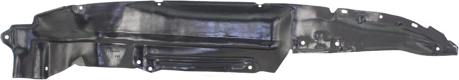 Front Fender Liner Left Driver Side Direct Replacement Compatible With 1986-1997 Nissan Pickup / 1987-1995 Pathfinder NI1248102 6388158G10