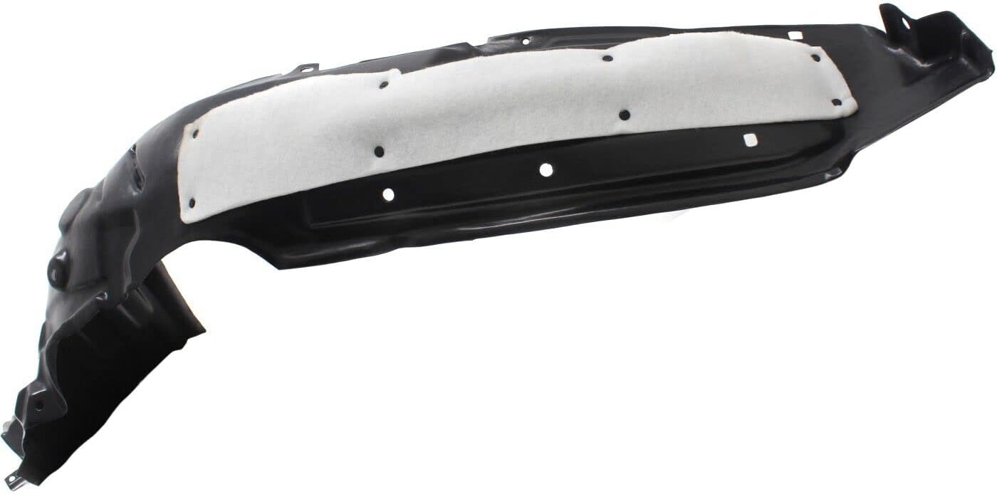 Front Fender Liner Right Passenger Side Direct Replacement Compatible With 2017-2019 Toyota Corolla TO1249210 5387502610