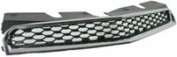 Front Grille Chrome Shell With Primed Insert Direct Replacement Compatible With 2010-2015 Chevrolet Equinox GM1200622 25798744
