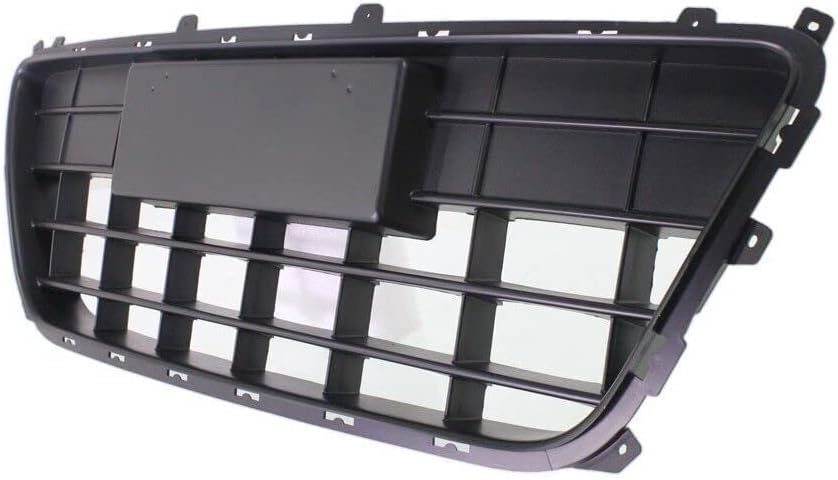 Front Bumper Lower Grille Primed Direct Replacement Compatible With 2009-2012 Hyundai Elantra HY1036112 865612L300