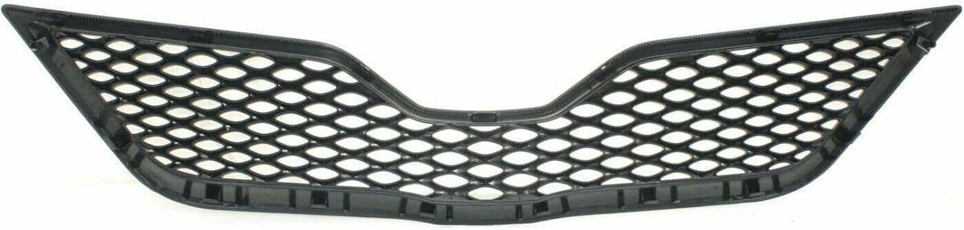 Front Bumper Cover + Lower Valance Primed + Upper And Lower Grille Direct Replacement Compatible With 2010-2011 Toyota Camry TO1000355 TO1200323 TO1093120 TO1036123 5211906959