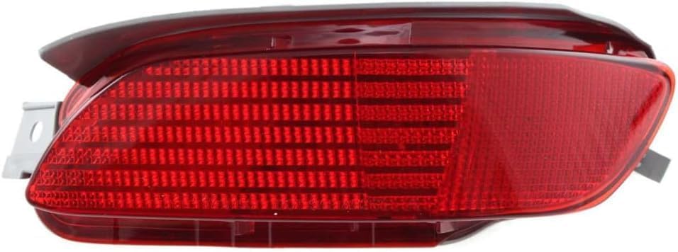 Set Of 2 Rear Side Marker Lamp Assembly Plastic Left Driver & Right Passenger Side Direct Replacement Compatible With 2007-2009 Lexus RX350 / 2004-2006 RX330 LX2861102 LX2860102