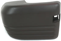 Set Of 2 Rear Bumper End Cap Primed Left Driver & Right Passenger Side Direct Replacement Compatible With 1989-1991 Isuzu Trooper IZ1105117 IZ1104117 8944886230 8944886240