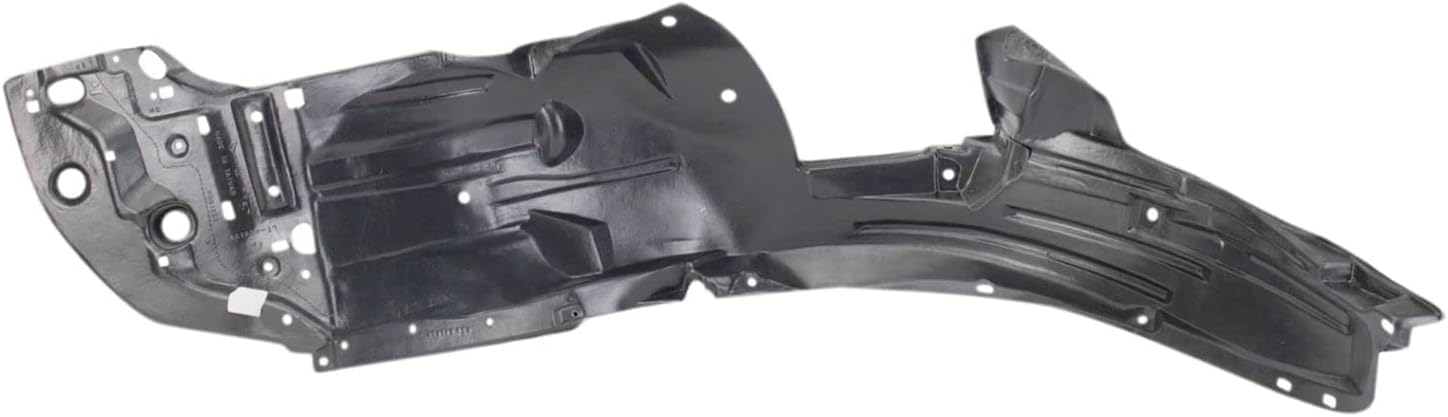 Front Fender Liner Right Passenger Side Direct Replacement Compatible With 2013-2014 Honda Fit HO1249178 74100TX9A00
