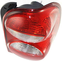 Set Of 2 Tail Light Assembly Plastic Left Driver & Right Passenger Side Direct Replacement Compatible With 2005-2007 Jeep Liberty CH2801158 CH2800158 55157060AG 55157061AG