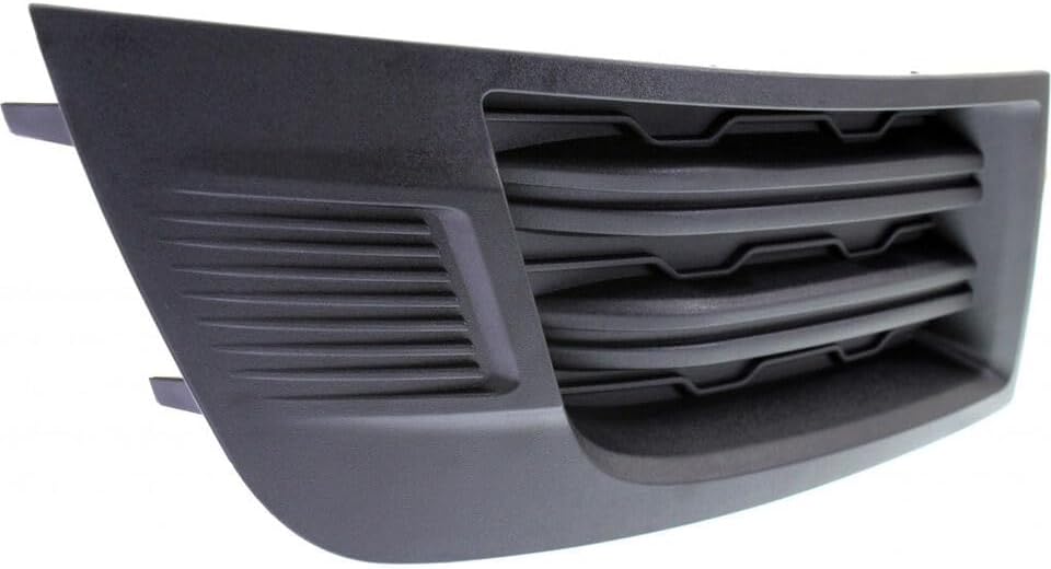 Front Fog Light Cover Textured Right Passenger Side Direct Replacement Compatible With 2013-2017 Chevrolet Traverse GM1039151 20983807