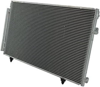 Front A/C Condenser Aluminum Core Direct Replacement Compatible With 2001-2007 Toyota Highlander TO3030116 8846048020