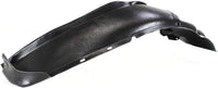 Front Fender Liner Right Passenger Side Direct Replacement Compatible With 2000-2001/2003-2005 Dodge Neon CH1249107 5008676AB