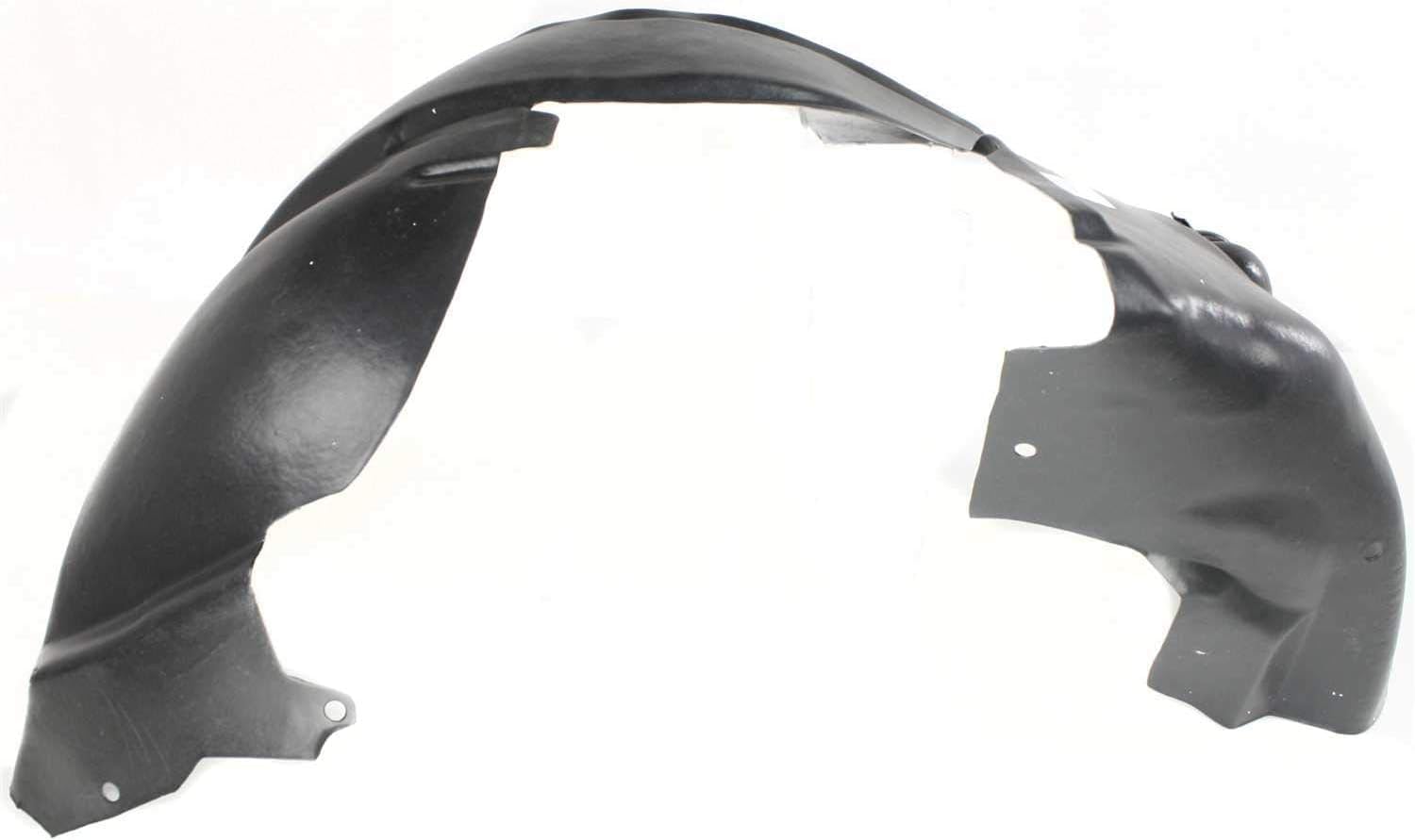 Front Fender Liner Left Driver Side Direct Replacement Compatible With 1996-2000 Dodge Caravan/Plymouth Grand Voyager CH1248110 4860309