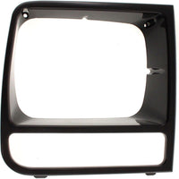 Set Of 2 Front Head Lamp Door Primed Left Driver & Right Passenger Side Direct Replacement Compatible With 1998-2001 Jeep Cherokee CH2512156 CH2513156 5EM73SW1 5EM72SW1