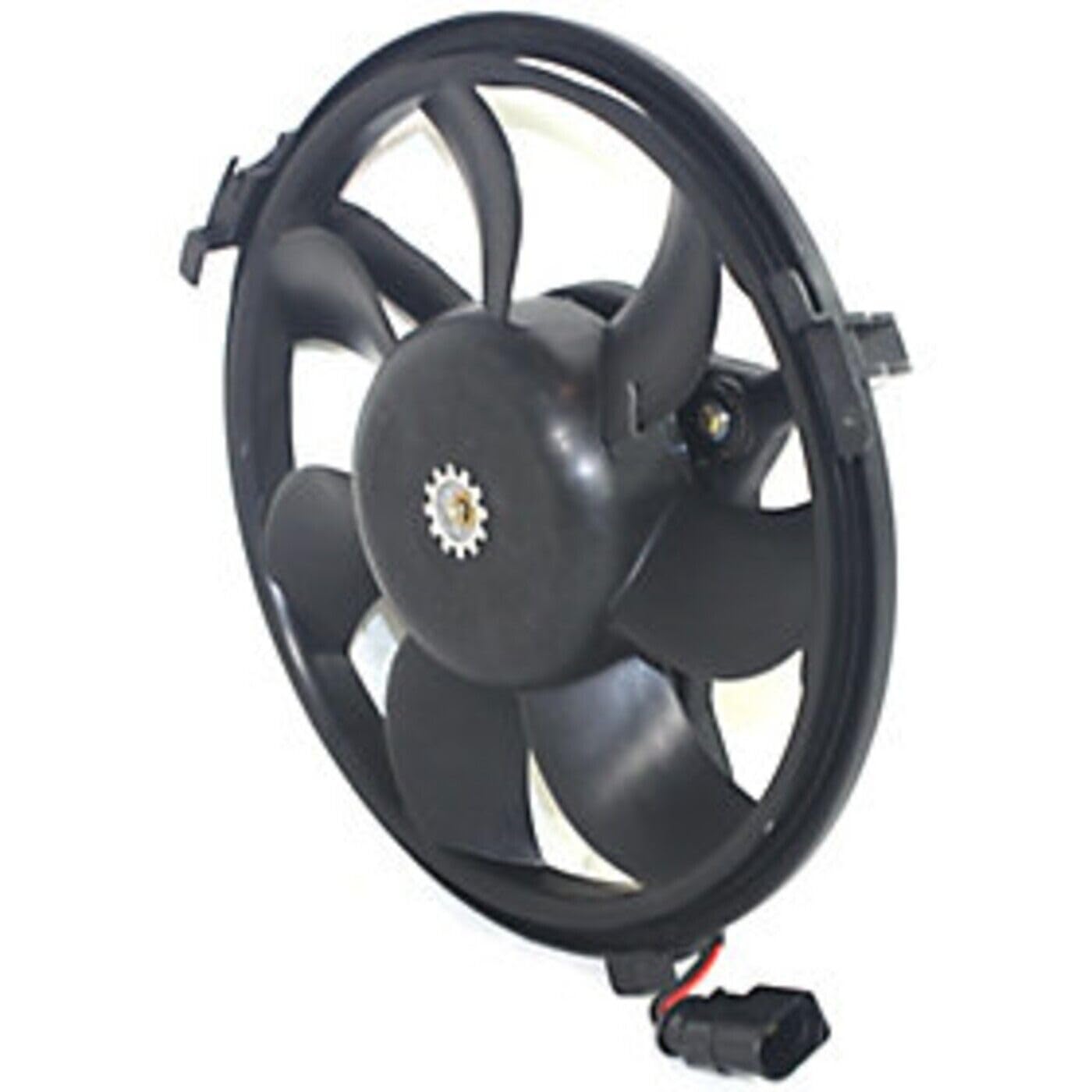 Front A/C Condenser Cooling Fan Assembly Direct Replacement Compatible with 2002-2004 Volkswagen Passat VW3115105 8D0959455R