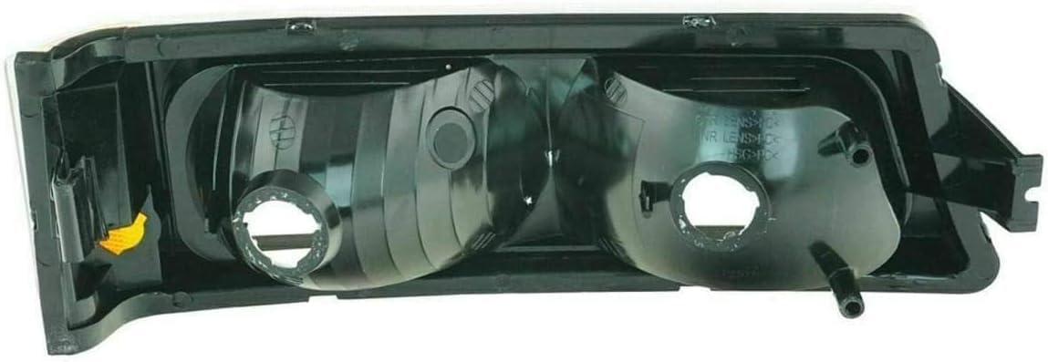 Front Grille Chrome Center Bar + Headlights + Signal Lamps + Support Brackets Left & Right Side Direct Replacement Compatible With 2003-2006 Chevrolet Silverado 1500 2500HD 3500