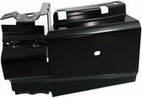 Front Bumper Face Bar Primed Steel + Upper Cover Textured + Brackets Left Driver & Right Passenger Side Direct Replacement Compatible With 2003-2023 Chevrolet Express/GMC Savana Van