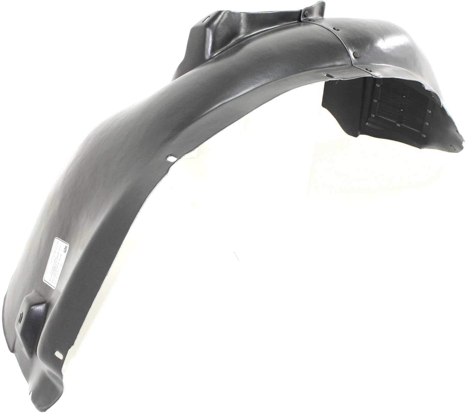 Front Fender Liner Right Passenger Side Direct Replacement Compatible With 2006-2010 Volkswagen Beetle VW1249109 1C0809962J