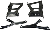 Set Of 4 Rear Bumper Mounting Bracket Left Driver & Right Passenger Side Direct Replacement Compatible With 2009-2018 Dodge Ram 1500 CH1165104 68049744AA